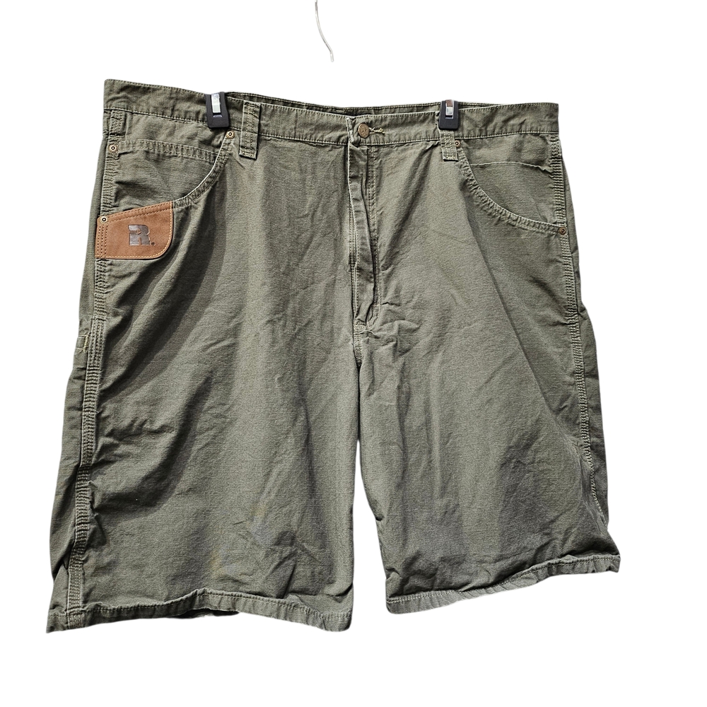 Wrangler Riggs Workwear Olive Cargo Shorts for Men Size 42